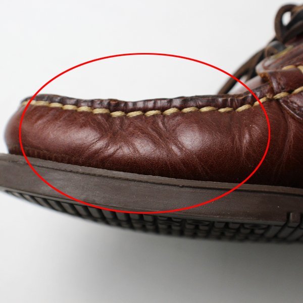 Paraboot パラブーツ レザー デッキシューズ 3/ブラウン【2400013039437】_画像7