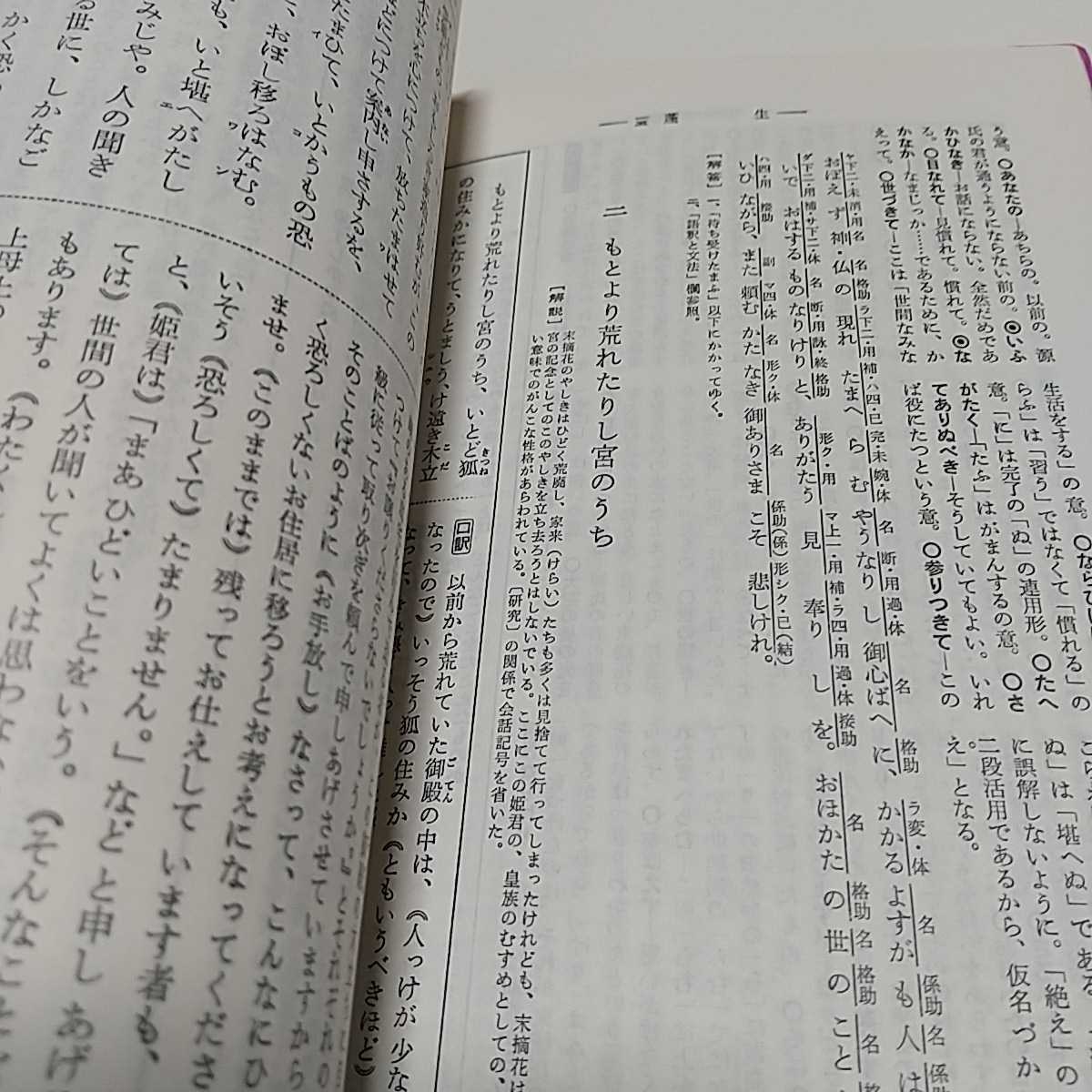 要説 源氏物語後編 明石から夢浮橋まで 日栄社 平成11年137版 ※カバー破れ有 中古 古典 古文 国語 大学受験 入試