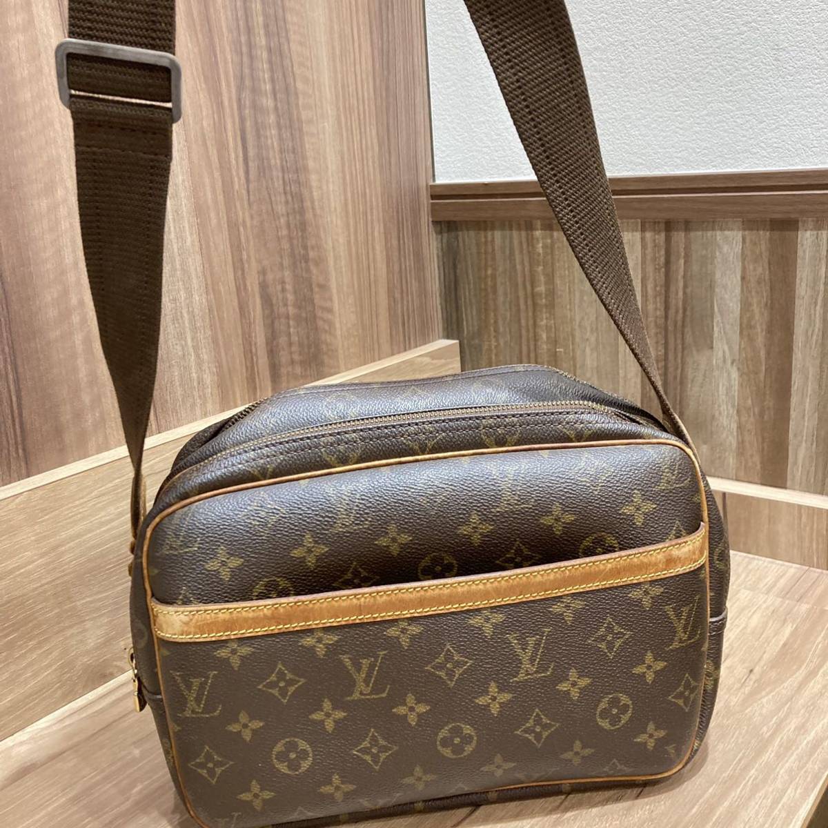 訳有 激安】ルイヴィトン モノグラム リポーター ショルダー バッグ