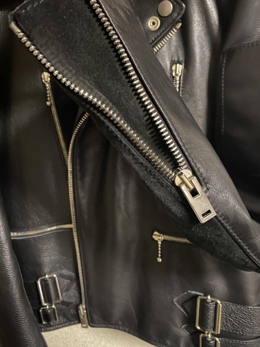 メゾンマルジェラ Maison margiela ライダース 48 ベージュ 憧れ