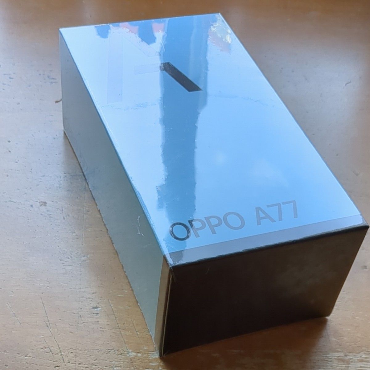 【未開封新品】OPPO A77 128GB SIMフリー ブラック オッポ
