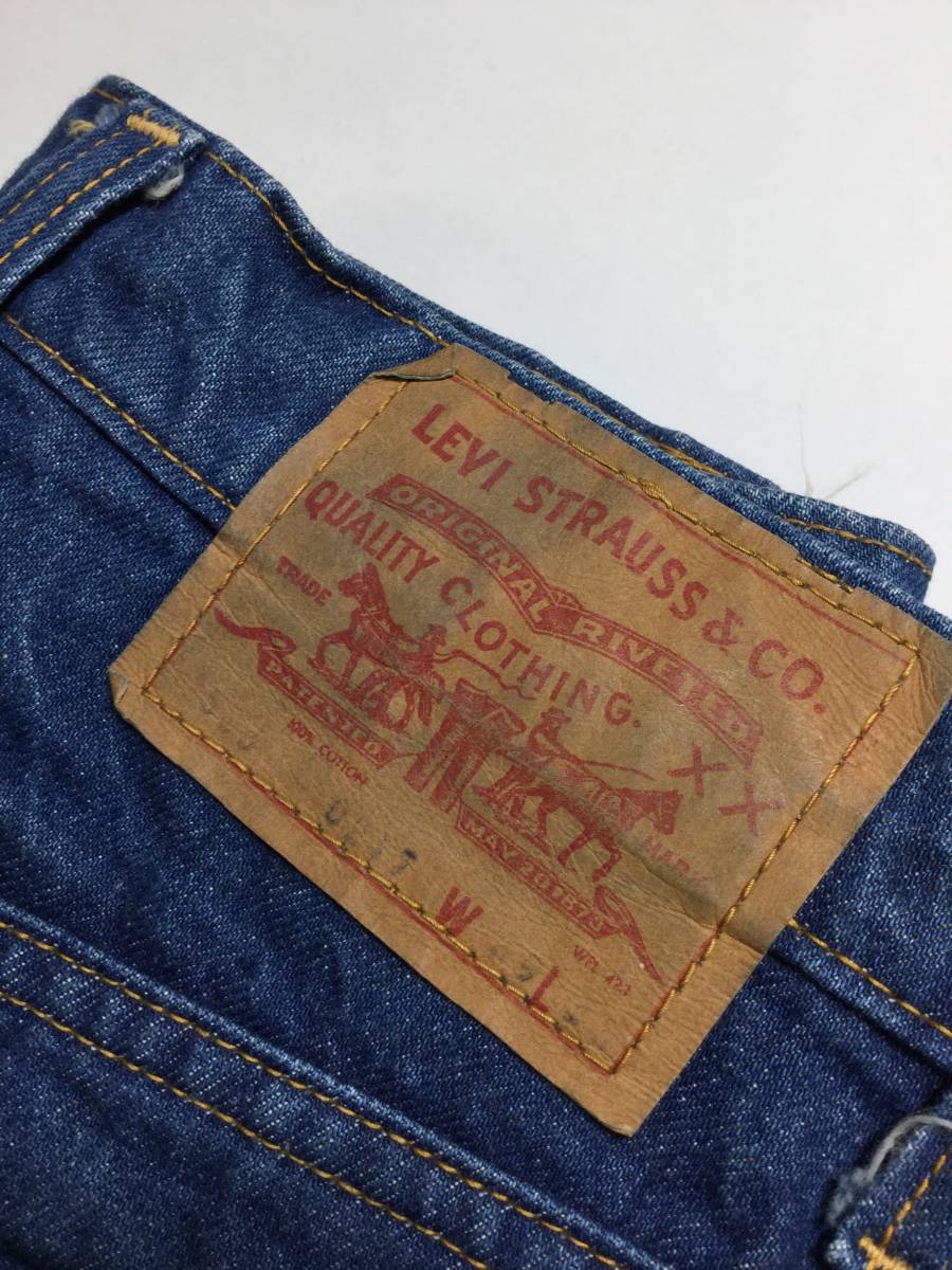 70s 80s 極東リーバイス 505−0217 デニムパンツ 42タロン Talon 70s 80s 極東リーバイス 505−0217 デニムパンツ 42タロン Talon