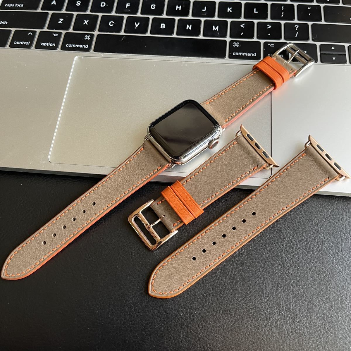 Apple Watch SE band cow leather Apple watch leather leather belt hand made AppleWatch band high quality cow leather Apple watch 7 belt original leather 45