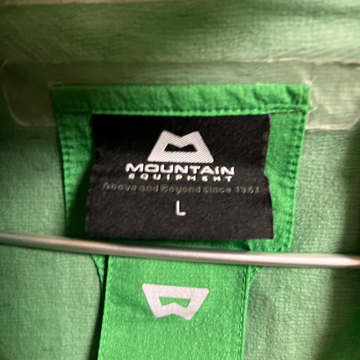 マウンテンイクイップメント　ジャケット　Lサイズ　緑