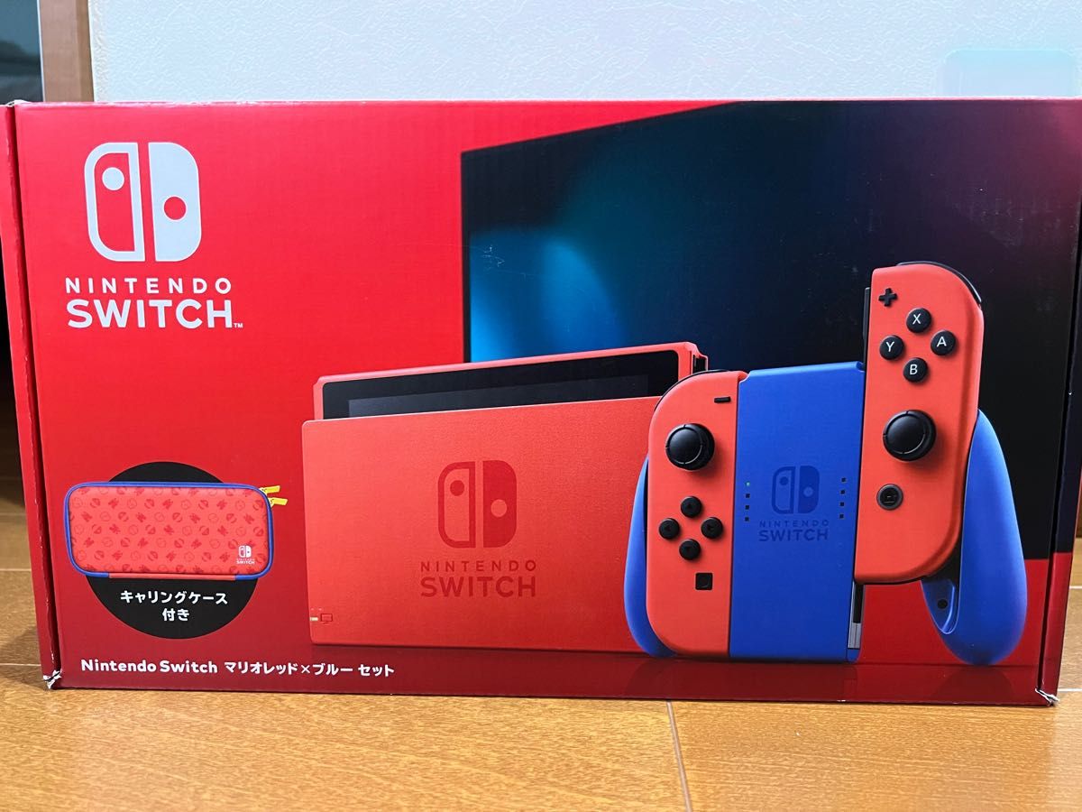 【限定SALE低価】 ニンテンドースイッチ マリオレッドxブルーセット 新品未使用未開封 exksK-m84583073169