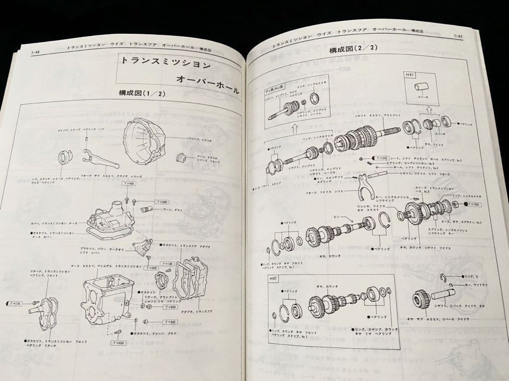 整備書 トヨタランドクルーザー 修理書サービスマニュアル