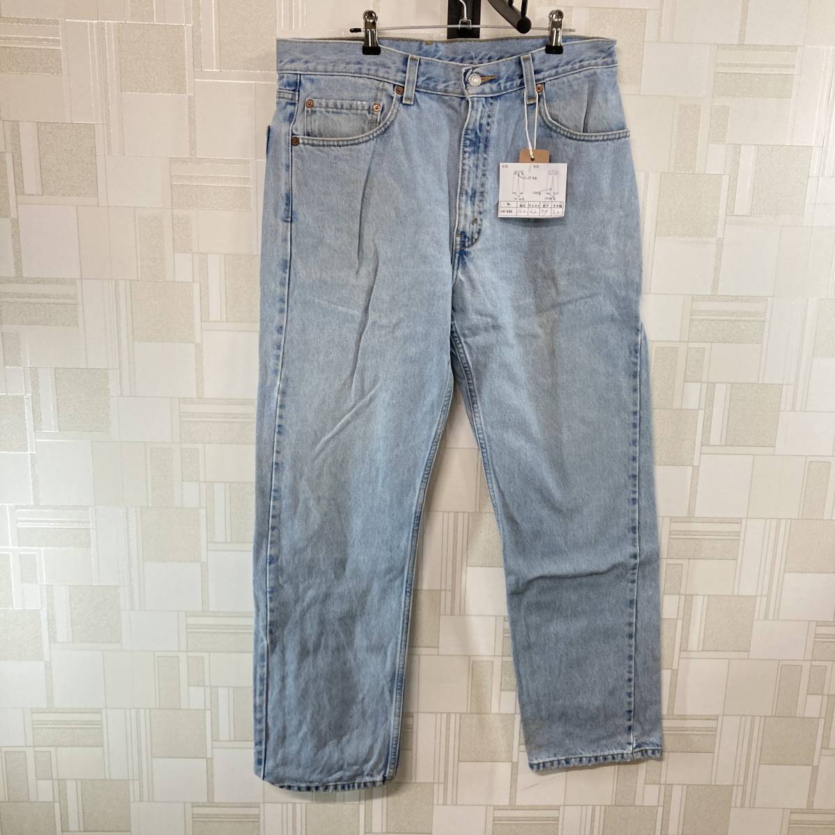 HB946【2003】Levi's リーバイス 505 レギュラーフィット デニムパンツ W34 L30 ボタン裏740 ジーンズ 古着【130102000022】_画像1