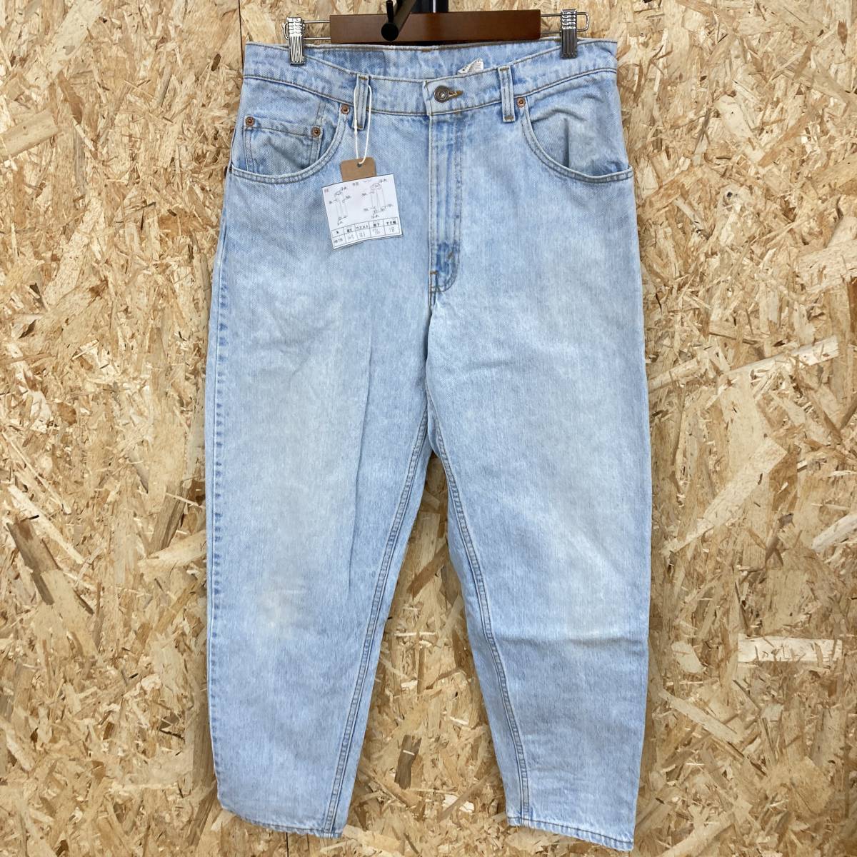 HB776【2003】Levi’ｓ 560 W34 L30 トップボタン裏650 アメリカ製 インディゴ ジーンズ 古着 リーバイス【130102000022】