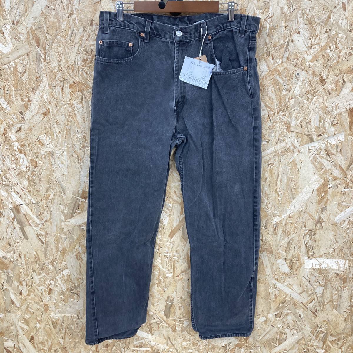 HB1102【2003】Levi’ｓ550 Ｗ36 Ｌ30 トップボタン裏110 ドミニカ共和国製 インディゴ ジーンズ 古着 リーバイス【130102000022】_画像1