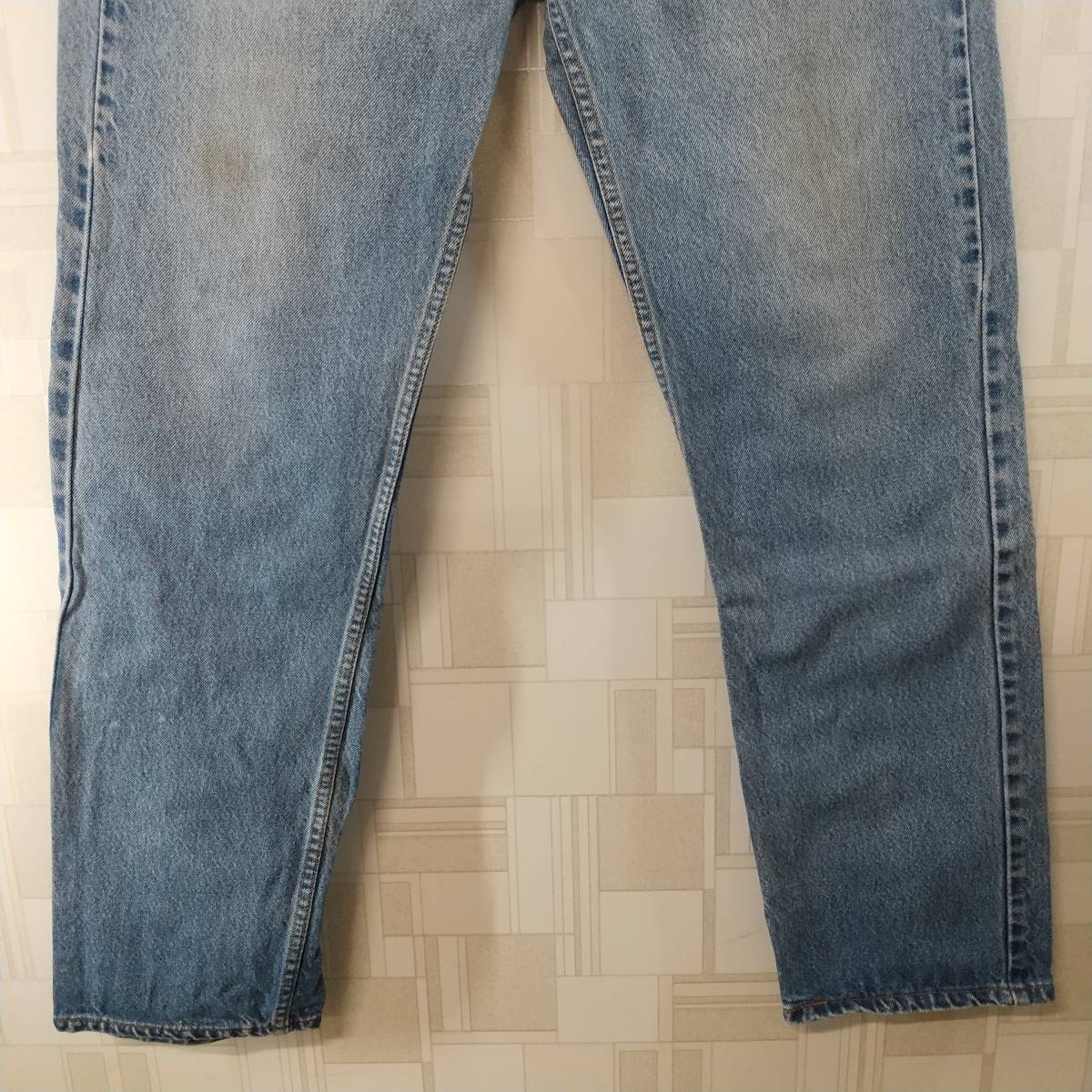 HB701【2003】LEVI'S 505 レギュラーフィット デニムパンツ W34 L32 ボタン裏918 古着 リーバイス ジーンズ【130102000022】_画像3