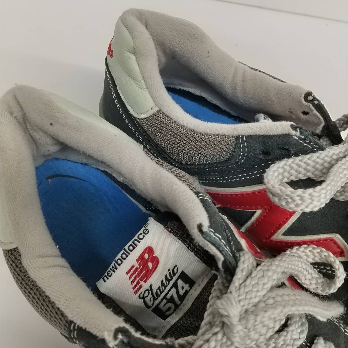 【2003】new balance Classic ニューバランス ML574 スエード スニーカー 25cm メンズ【531102000004】_画像7