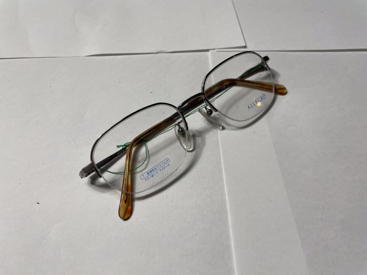 店頭展示品 新品　ALLEGRO 眼鏡フレーム　メガネ　めがね　ヴィンテージ トラディショナル アンティーク　メガネフルリム メガネフレーム_画像1