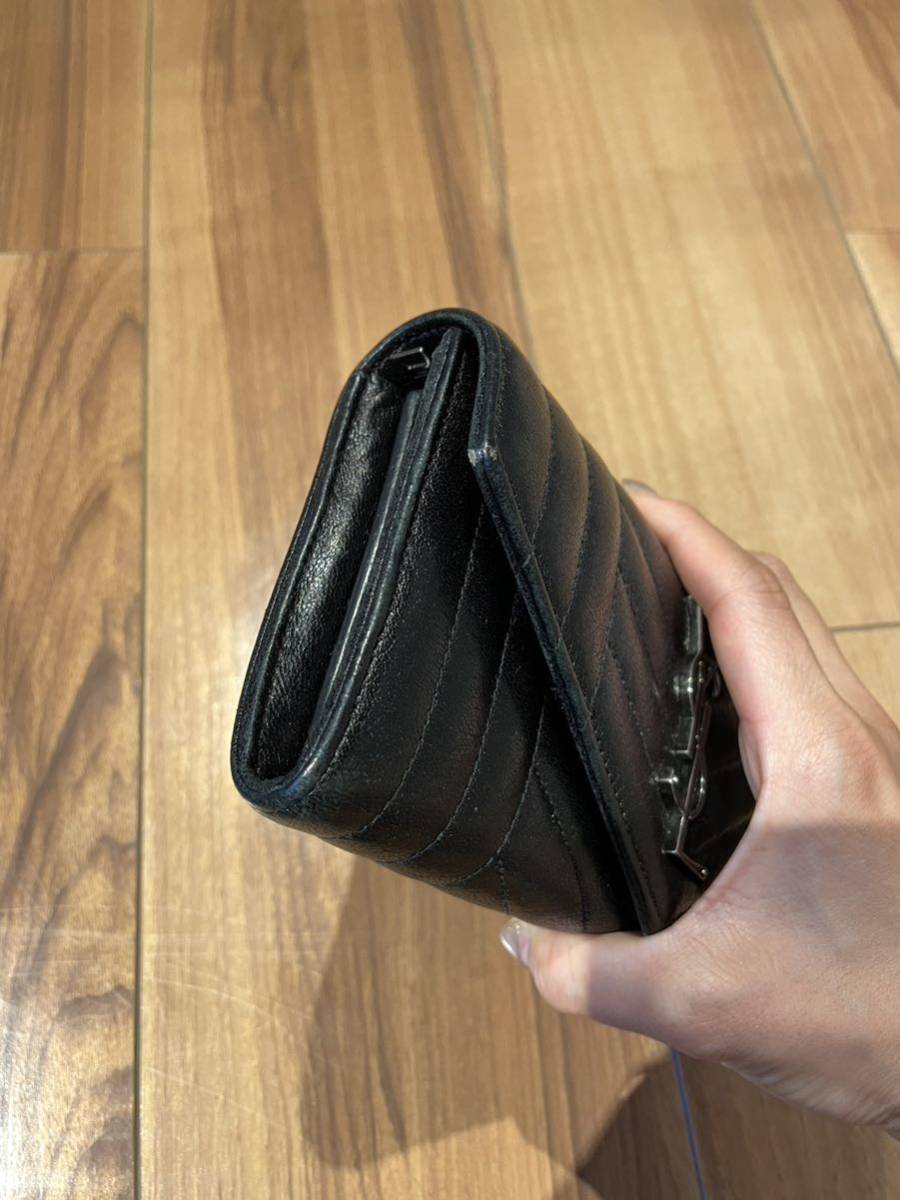 サンローラン SAINT LAURENT 長財布 黒 ブラック | inmarco.ae