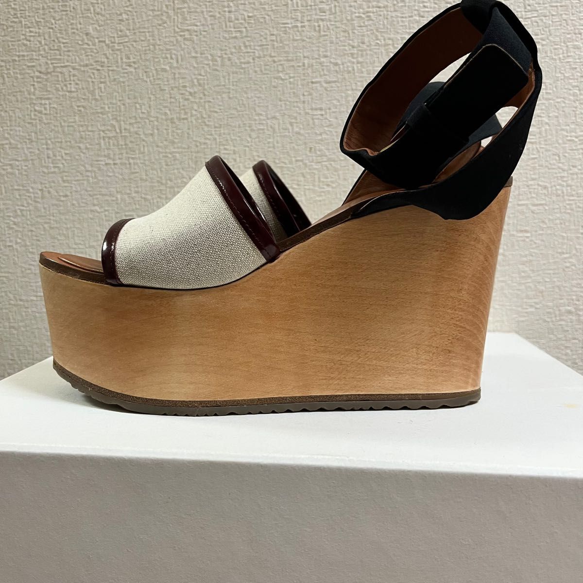セリーヌ CELINE プラットフォーム ウェッジ サンダル Yahoo!フリマ(旧)-