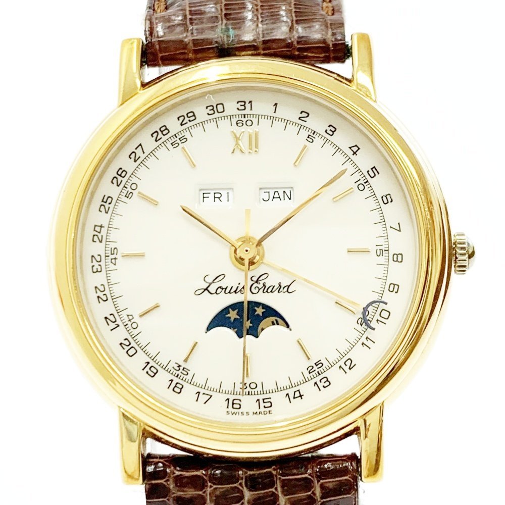 1円スタート】【希少・良品】 Louis Erard ルイ・エラール 798-J0011
