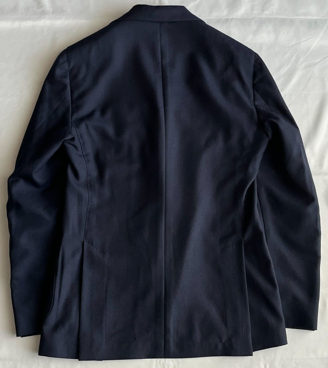 LARDINI 新ロゴ ラルディーニ サイズ 44 テーラードジャケット ネイビー系 カシミヤ100% S〜M イタリア製_画像8