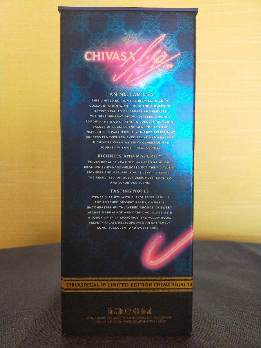 超希少】CHIVAS × LISA シーバスリーガル18年【国内未発売】｜Yahoo