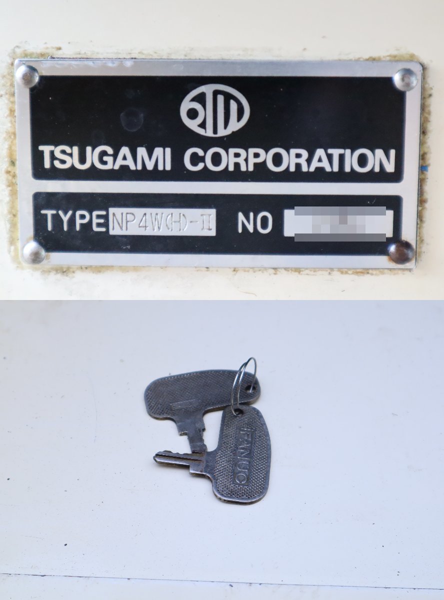 直☆千葉県 TSUGAMI ツガミ NC旋盤 NP4W(H)-Ⅱ/FANUC 基盤 直☆千葉県 TSUGAMI ツガミ NC旋盤 NP4W(H)-Ⅱ/FANUC 基盤
