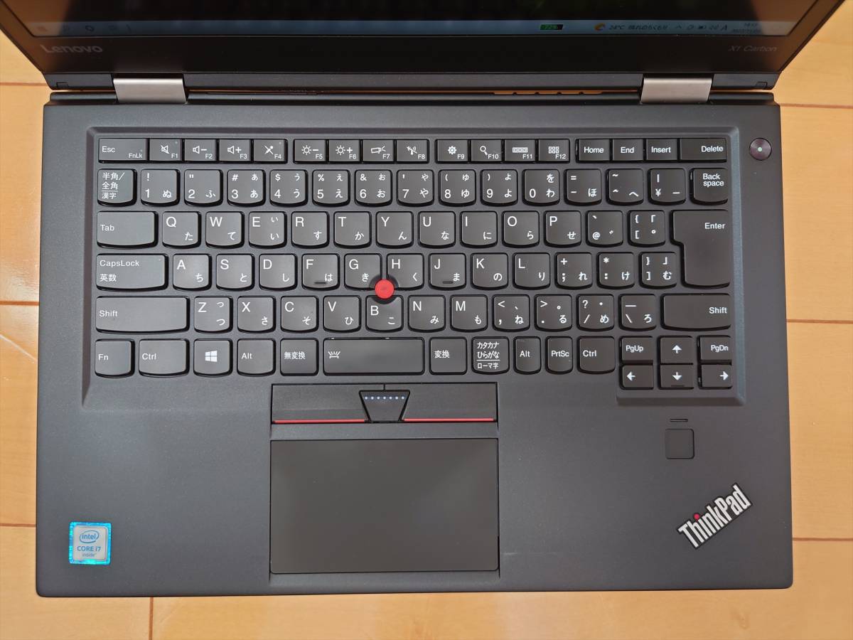 Yahoo!オークション - 【米沢生産モデル】 Lenovo ThinkPad X1 Yahoo!オークション - 【米沢生産モデル】 Lenovo ThinkPad X1
