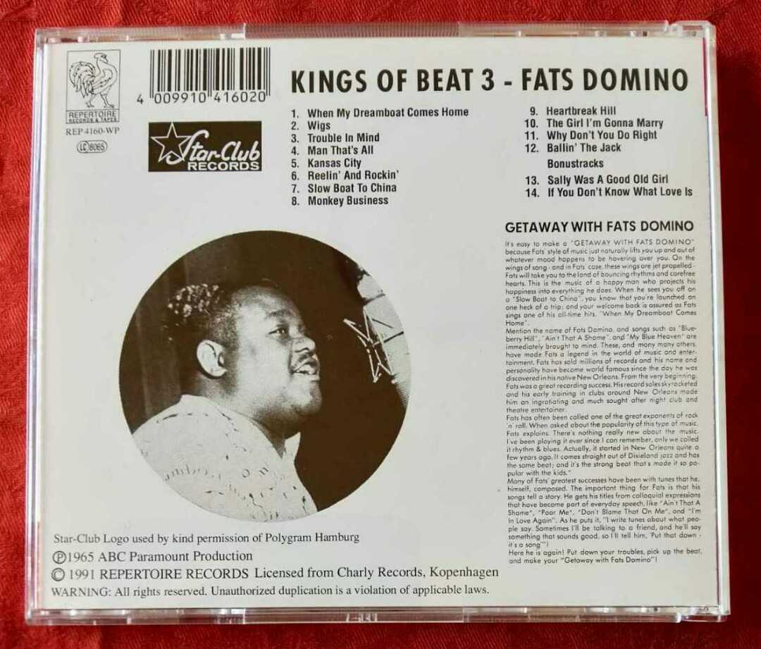 FATS DOMINO / KING OF THE BEAT 3_画像2