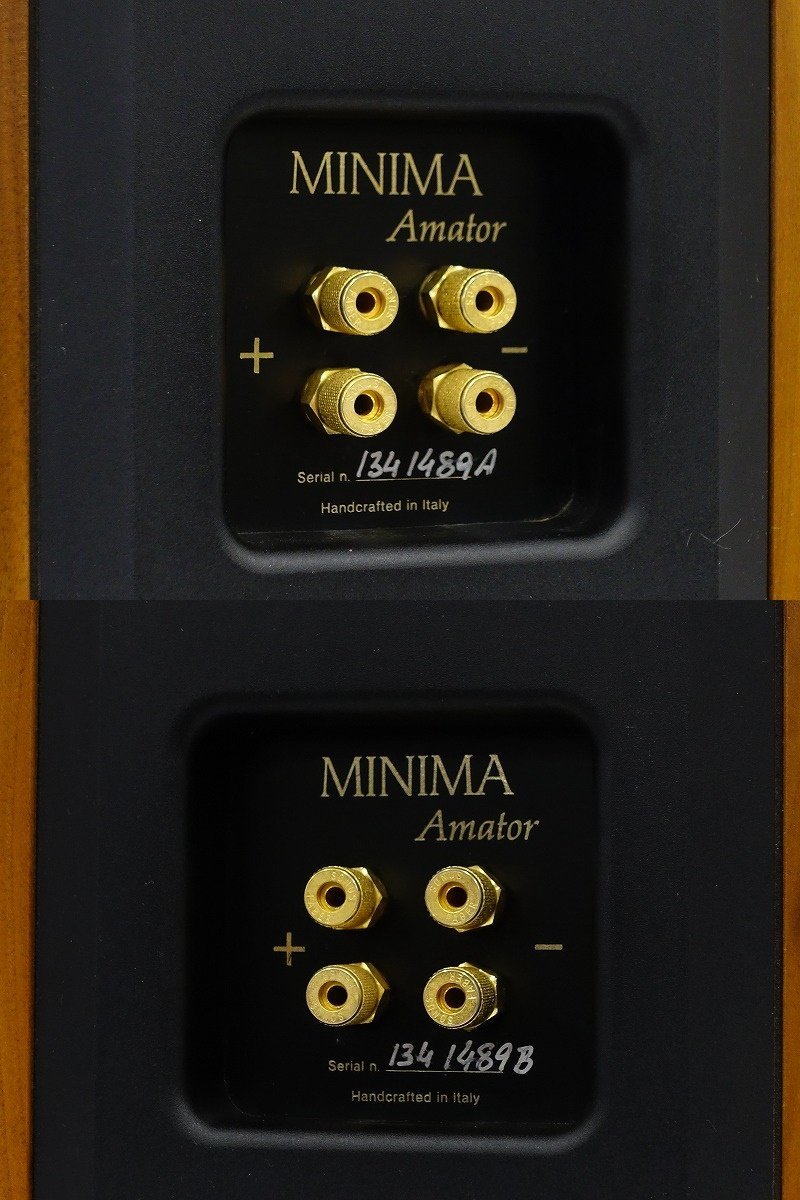 ■□【全国発送可】Sonus faber Minima Amator スピーカーペア 大理石 純正スタンド付 ソナスファベール□■014140003-3□■_画像5