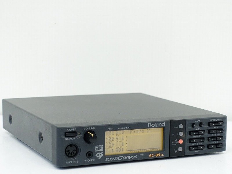 ヤフオク! - △▽ROLAND SC-88VL MIDI音源モジュール