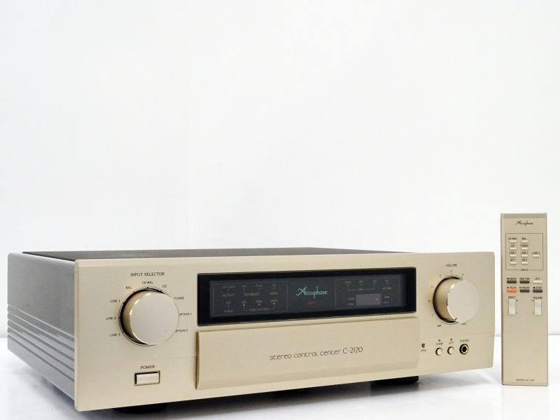 □□Accuphase C-2120 プリアンプ アキュフェーズ 元箱付 □□Accuphase C-2120 プリアンプ アキュフェーズ 元箱付