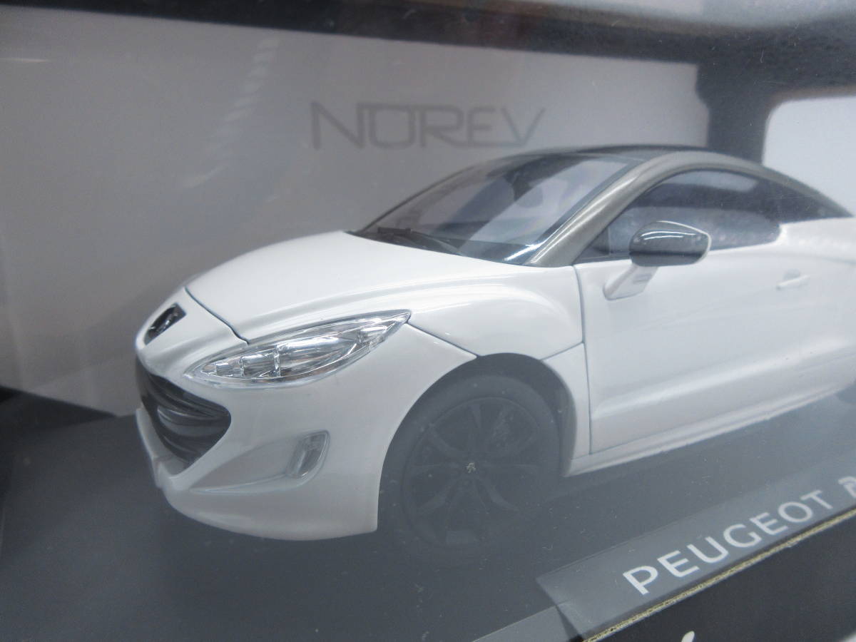 ミニカー プジョー ノレブ RCZ 1/18 ホワイト Peugeot www.anac-mali.org