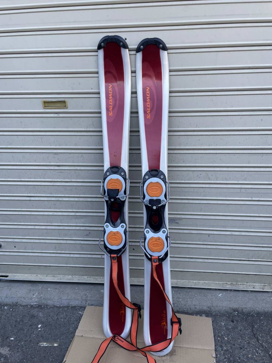 SALOMON SnowBlade サロモン スノーブレード99 スキーボード ショートスキー ビンディング/収納ケース付き