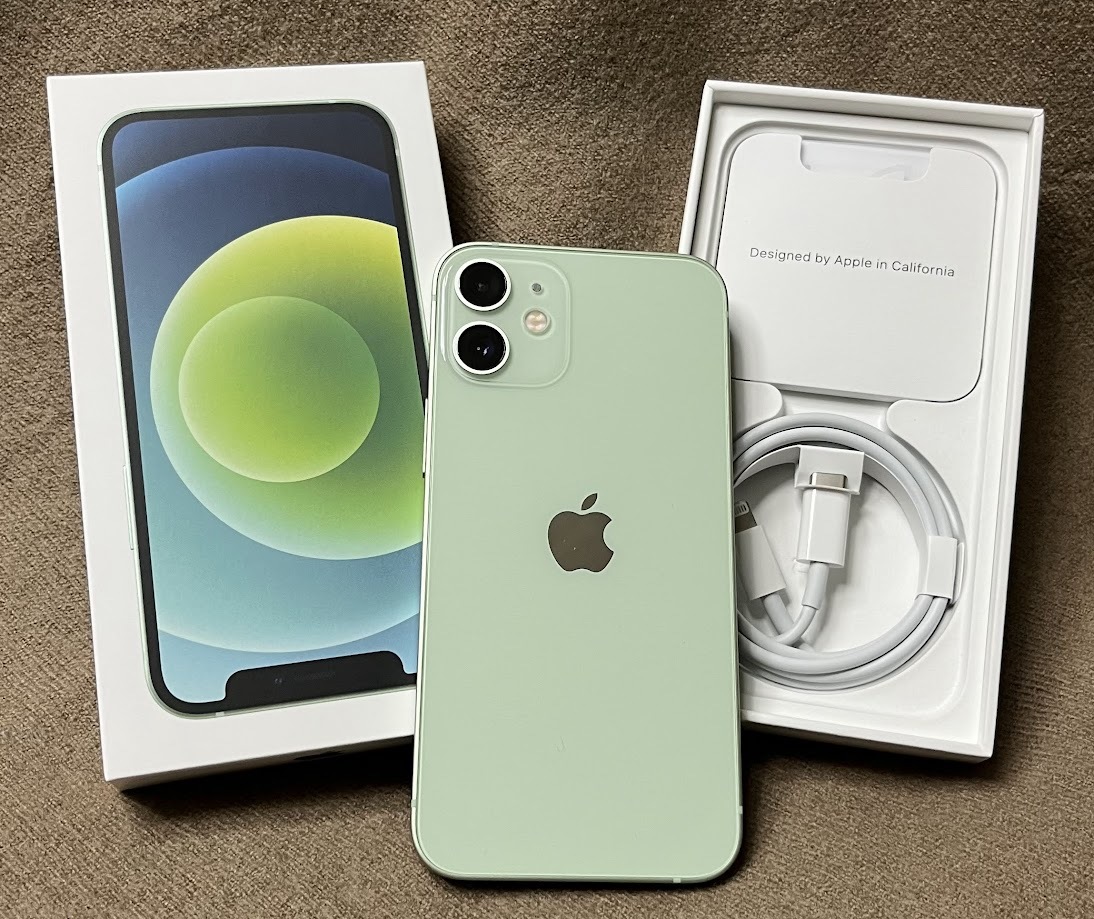 海外花系 【美品】iPhone 12 mini グリーン 256 GB SIMフリー