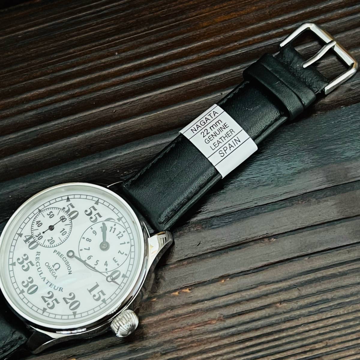 オメガ OMEGA レギュレーター 動作良好 1920年 白文字盤 15石 オメガ OMEGA レギュレーター 動作良好 1920年 白文字盤 15石