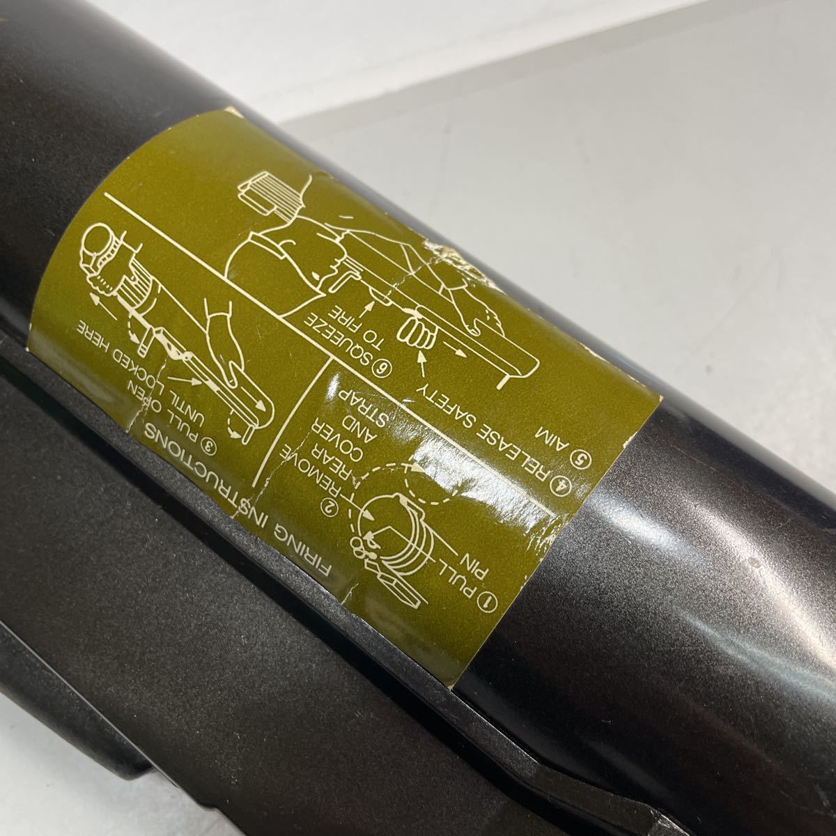 ジャンク ロケットランチャー HE 66MM ANTITANK M72A2 発泡スチロール_画像9