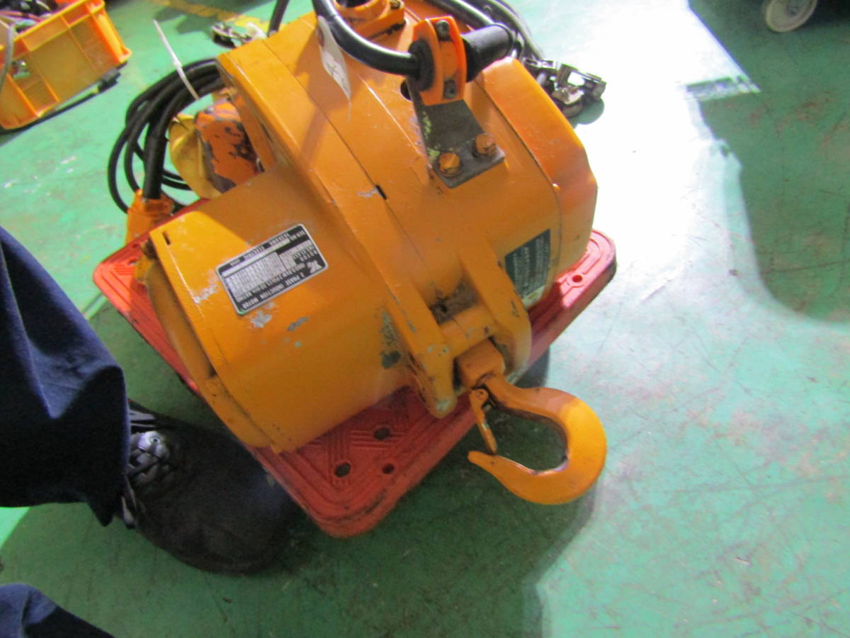 キトー ファルコン 490KG 揚程 4m 1速 電動 チェーン ブロック キトー ファルコン 490KG 揚程 4m 1速 電動 チェーン ブロック