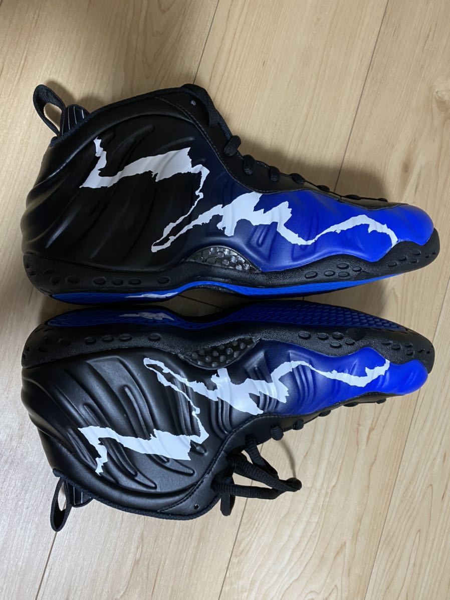 新品/NIKEナイキAIR FOAMPOSITEポジットONE BLACK AURORAオーロラ/27.5cm_画像5