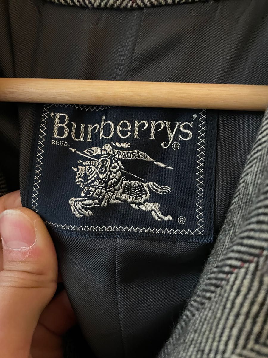 Burberry バーバリー ステンカラーコート カシミヤコート チェック