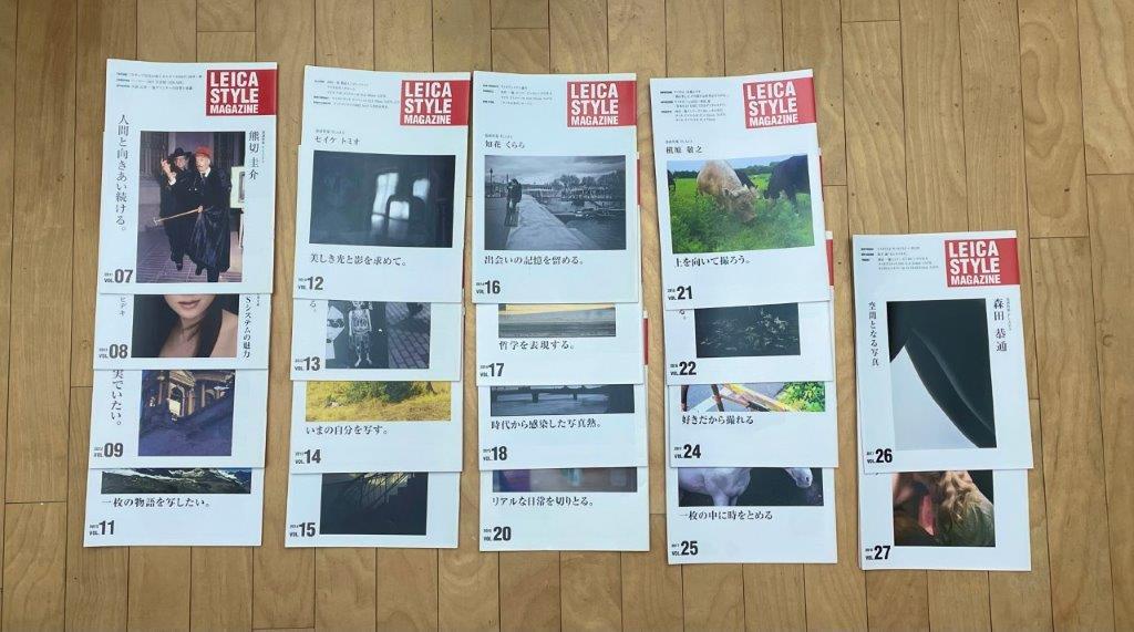 Leica style magazine　ライカスタイルマガジン　18冊_画像1