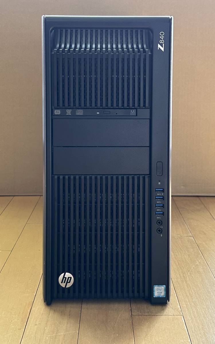  ●　3　HP　Z840　E5-2687W v4 3.50 GHz (2 プロセッサ)　24コア48スレッド　Quadro P5000　10G_LAN　128GB_画像1