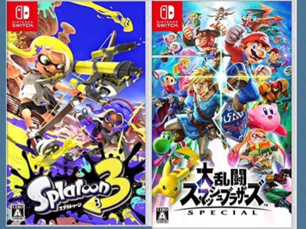 新品・未開封【2本セット 】スプラトゥーン3 スマッシュブラザーズ