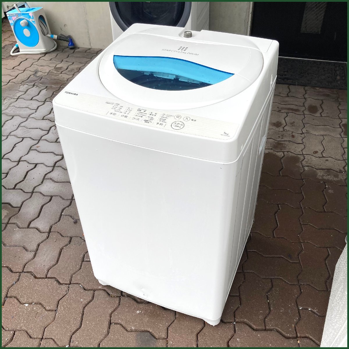 札幌市内配送料無料●東芝/TOSHIBA● 全自動洗濯機 AW-5G5 5.0Kg 2017年製 中古　地下保管　111