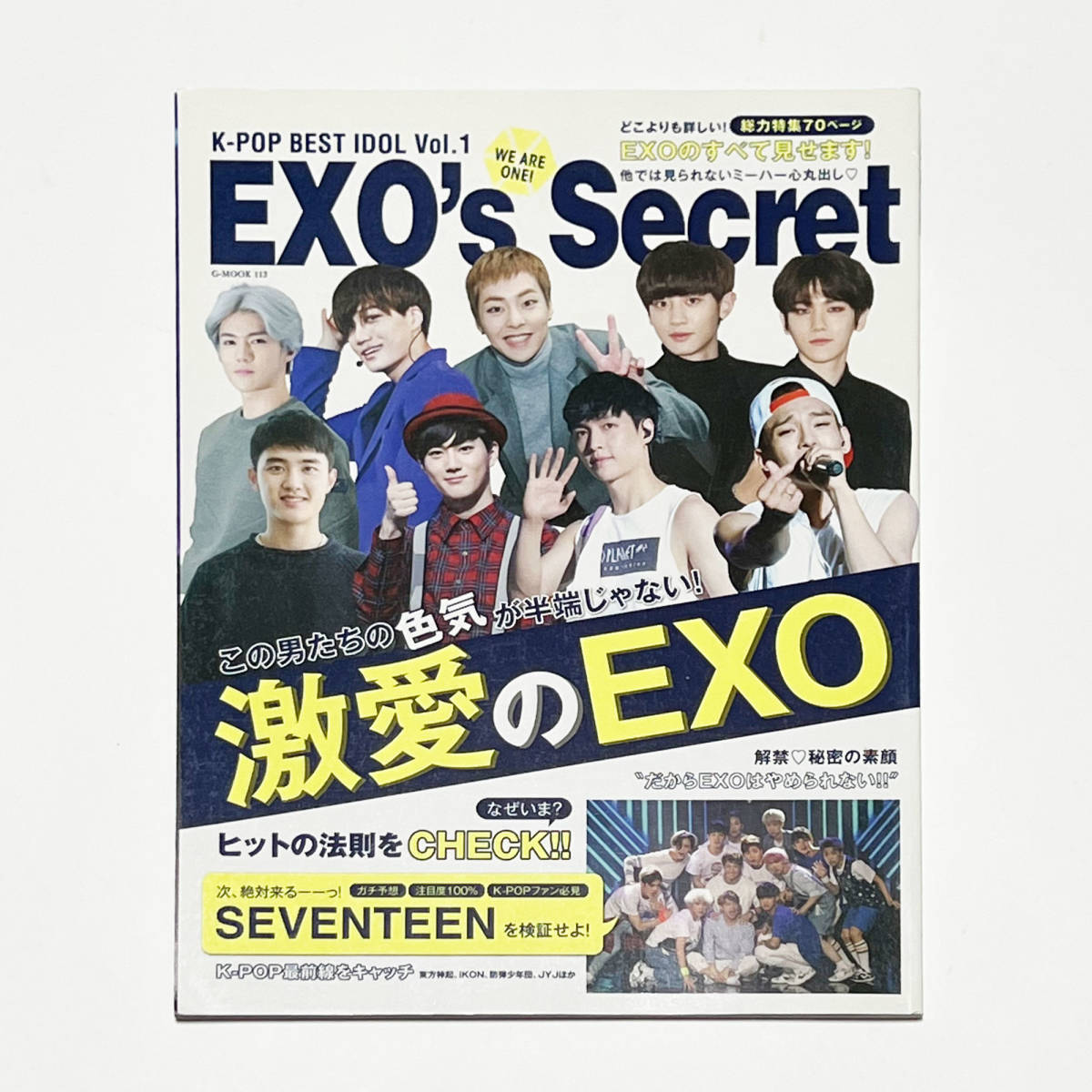 ■雑誌 K-POP BEST IDOL Vol.1/EXO's Secret 2016年5月■