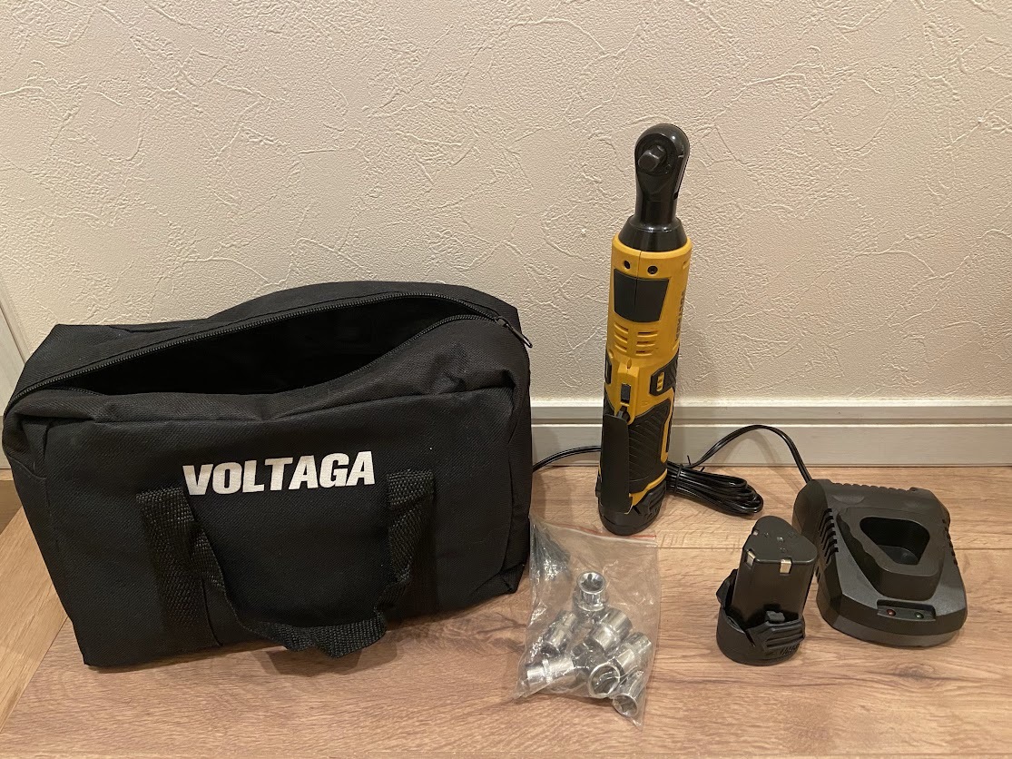 VOLTAGA 充電式コードレスラチェットレンチ 12V 多機能 電動 VOLTAGA 充電式コードレスラチェットレンチ 12V 多機能 電動