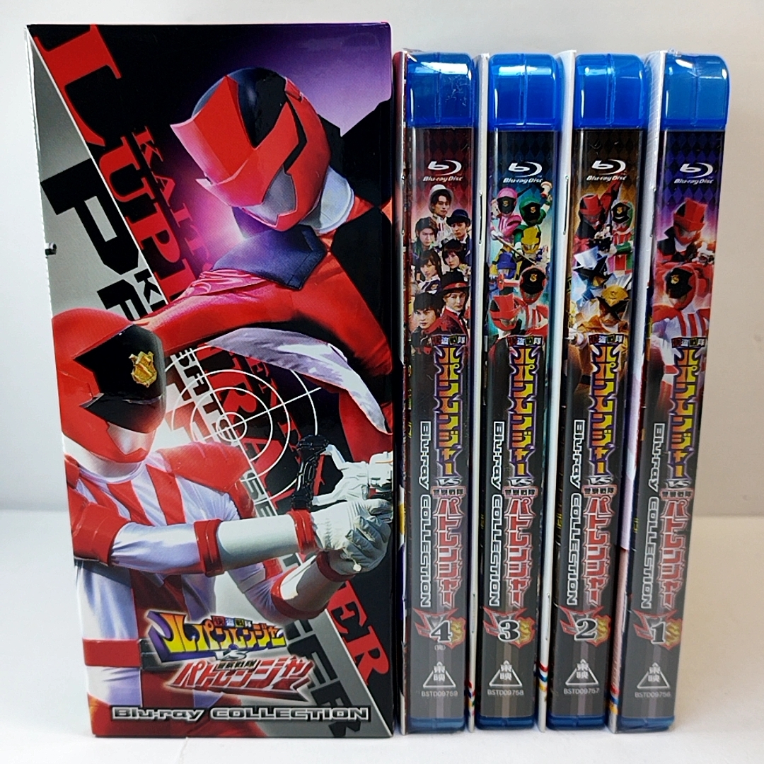 クーポンで5000円引　2本新品未開封　快盗戦隊ルパンレンジャーVS警察戦隊パトレンジャー Blu-ray COLLECTION 全4巻セット 初回版 BOX付_画像3