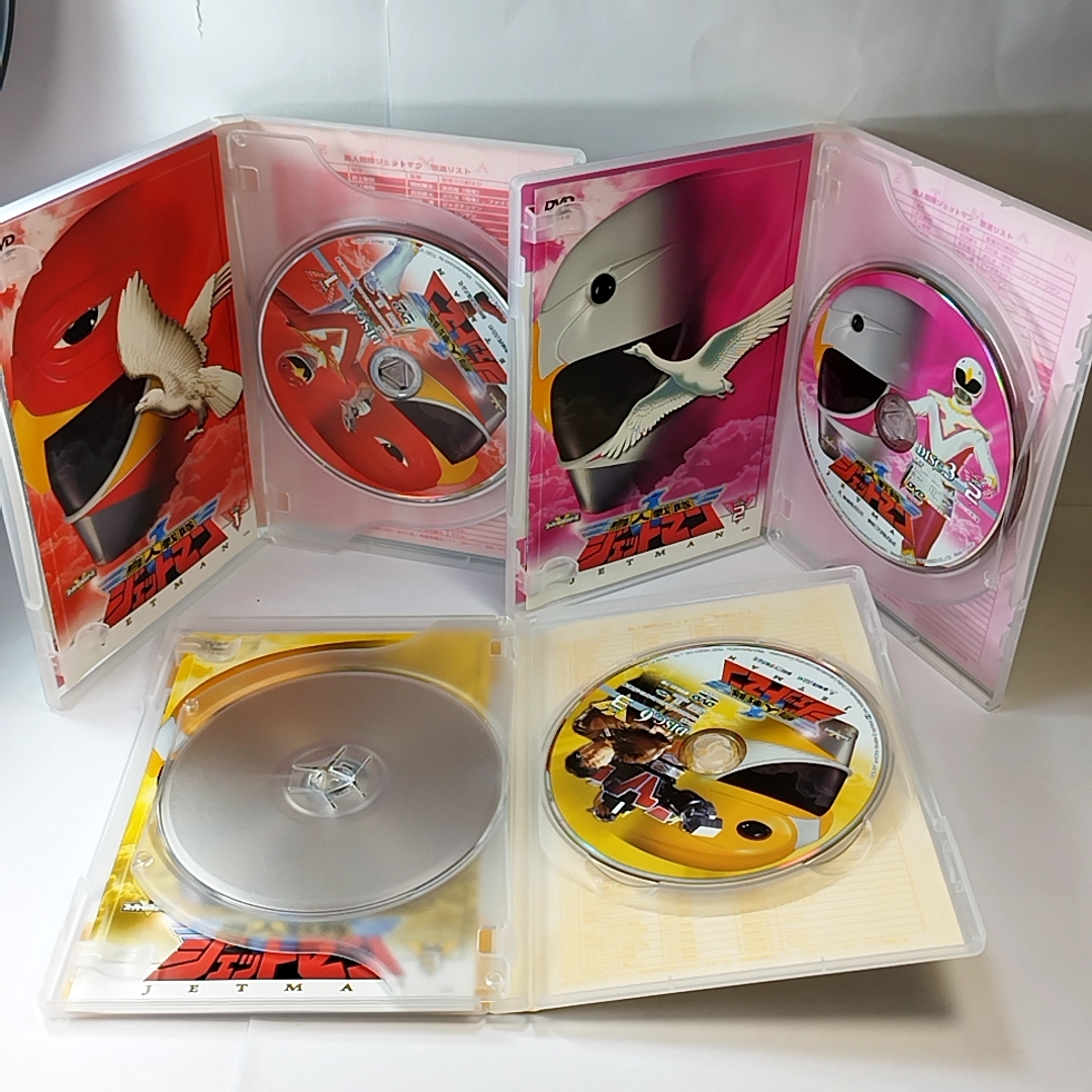 非売品 「鳥人戦隊ジェットマン VOL.1～5」DVD全5巻セット 一般