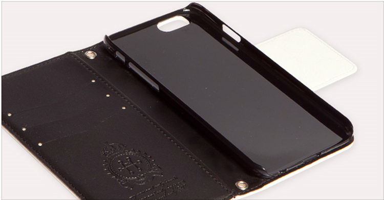 iphone8 plus ケース iphone7 plus カバー アイフォン8 プラス 5.5インチ 保護カバー 手帳型 横開き PUレザー はないっぱい チェーン付きの画像8
