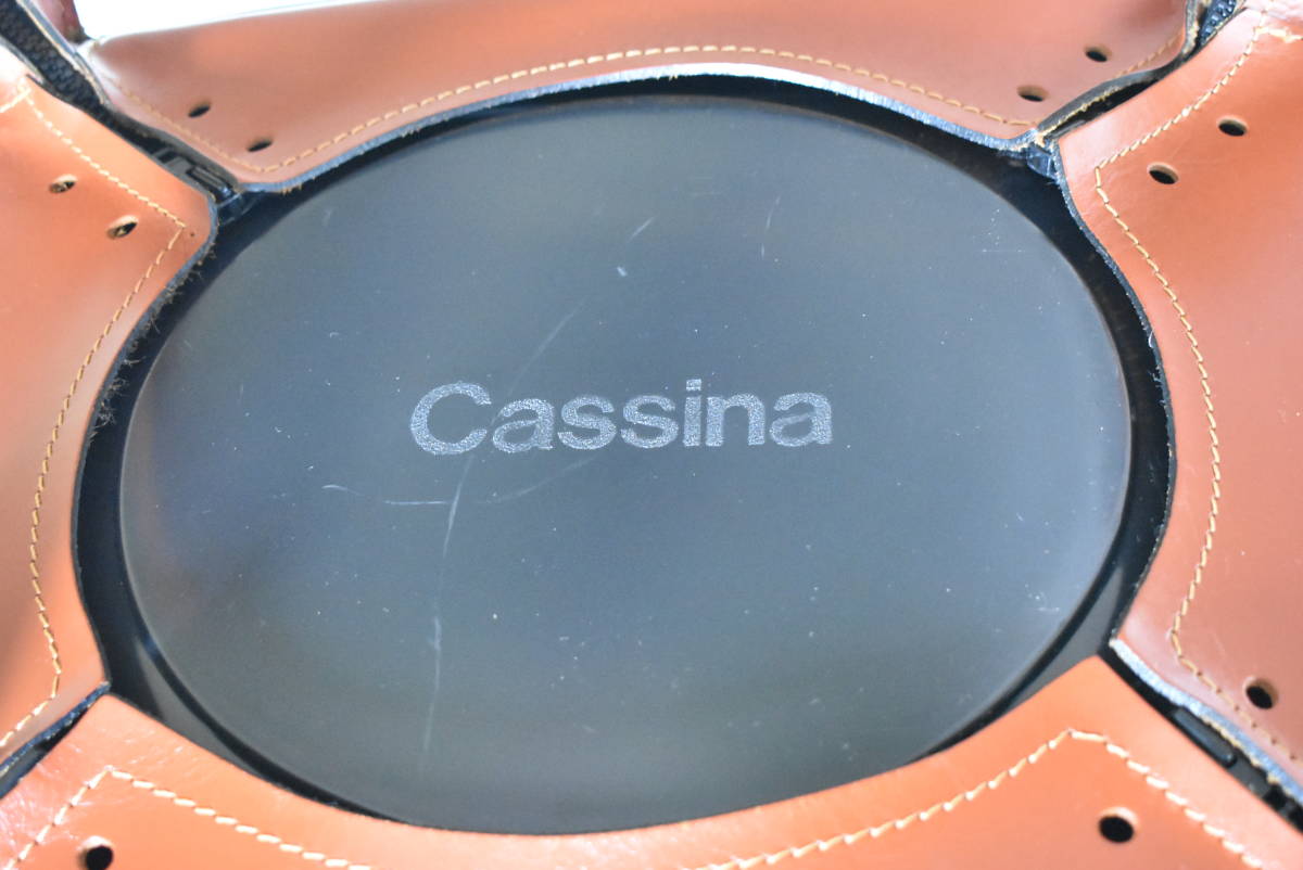 『宮城 直接引取可』Cassina/カッシーナ 高級 アームレスチェア/ダイニングチェア CAB/キャブ マリオ・ベリーニ リビング zy449ジ 40521-03_画像10