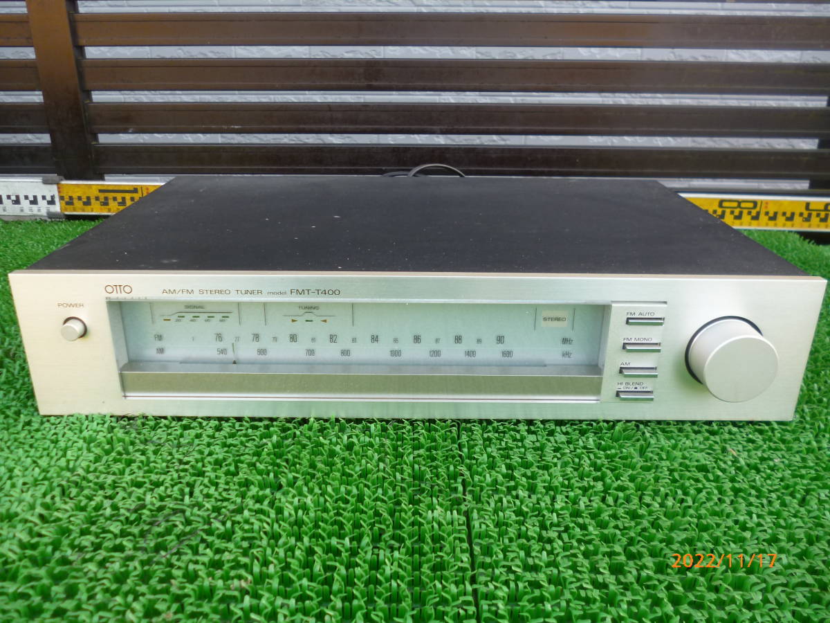 オットー OTTO SANYO サンヨー MODEL FMT-T400 100V 50/60Hz 16W ラジオチューナー 即決有_画像1
