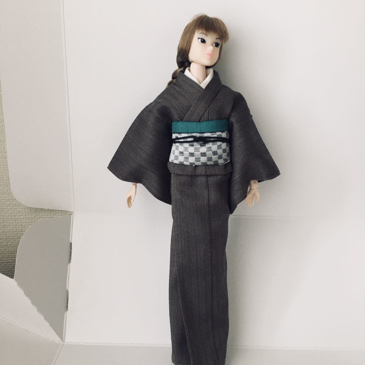 着物kimono1/6ドール用CCS-momoko 08AW Kimono 黒雲雀
