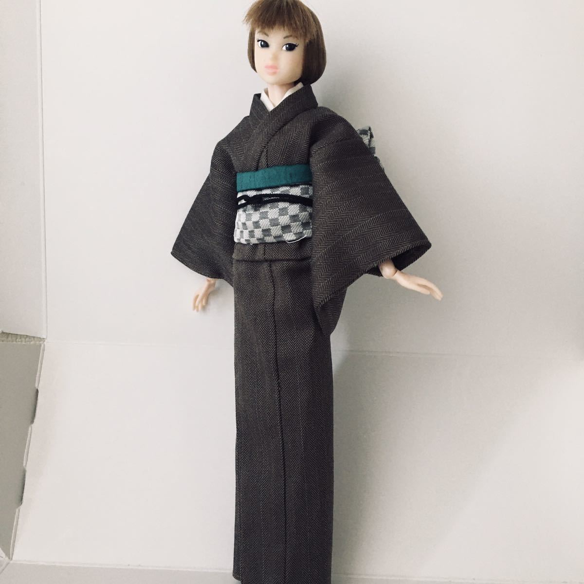 着物kimono1/6ドール用CCS-momoko 08AW Kimono 黒雲雀