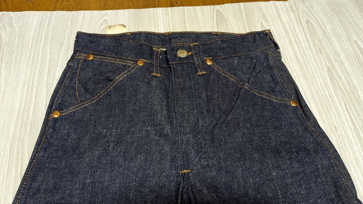 デッドストック 50s Wrangler 11YWZ W27 ラングラー ジッパー デッドストック 50s Wrangler 11YWZ W27 ラングラー ジッパー