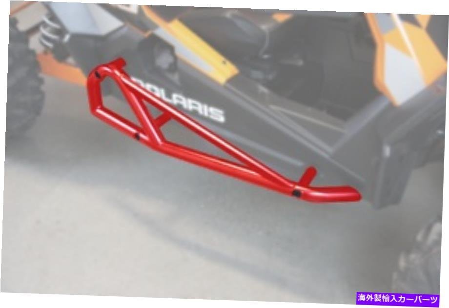 Nerf Bar 2015-2019 Polaris RZR XP 900/1000 0530-1426のムースレーシングレッドスチールナーフバー Moose Racing Red Steel Nerf Bars f_全国送料無料サービス!!